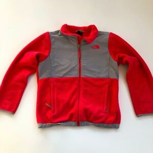 Girls The North Face Denali Fleece Jacket Full Zip Size L 14/16